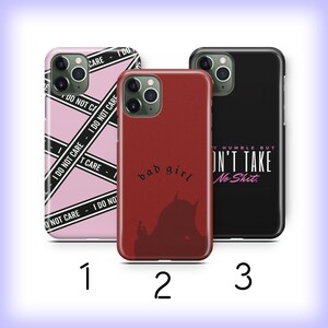 Bad Bitch 8 Phone Case Cover For Apple iPhone 11 12 13 14 15 16 PRO PLuS MiNI MAX Model Bad Girl Princess Queen Super Girl Girl Power Women