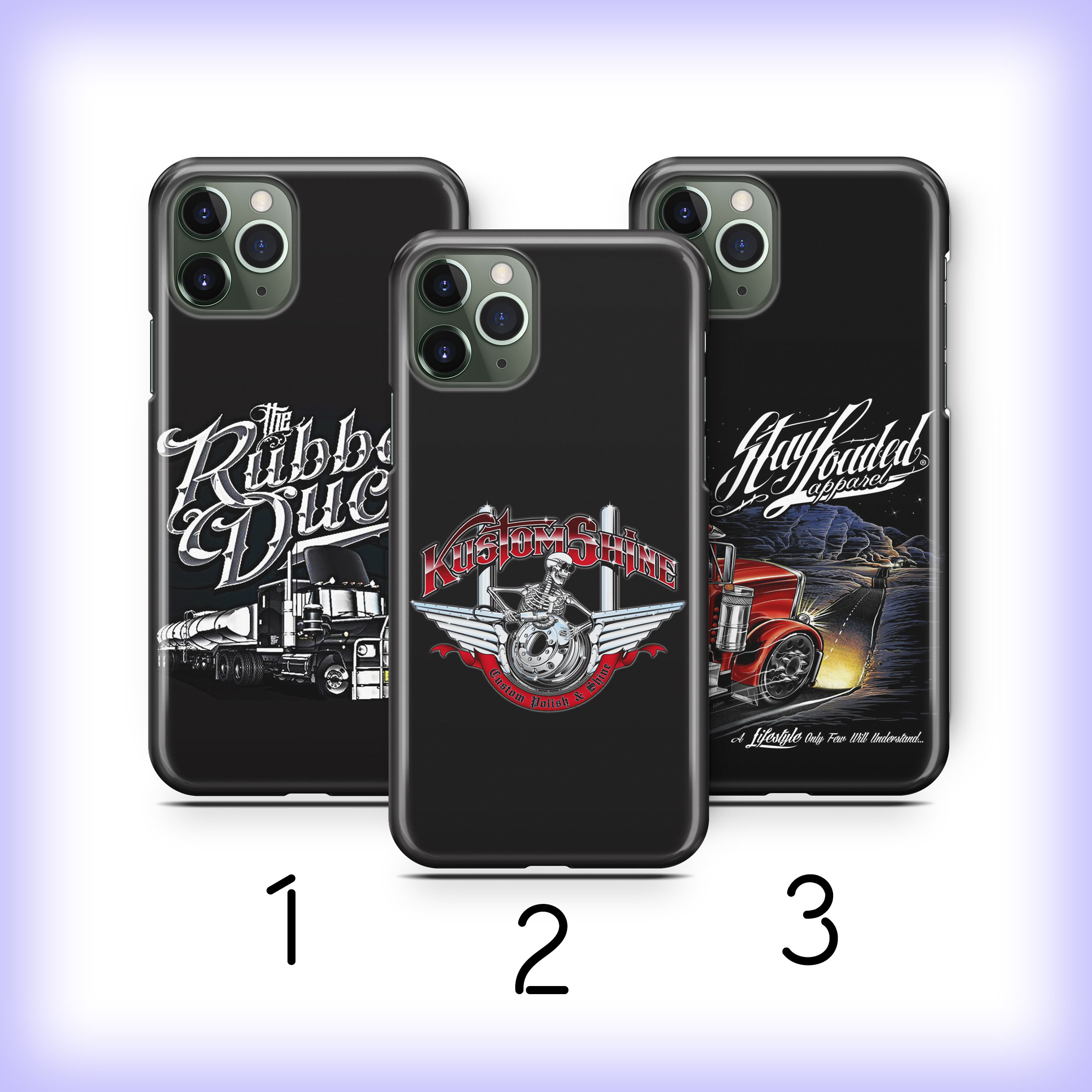 American Truck 9 Phone Case Cover For Apple iPhone 11 12 13 14 15 16 PRO PLuS MiNI MAX Models USA Trucker Load Truck Driver Always On Road