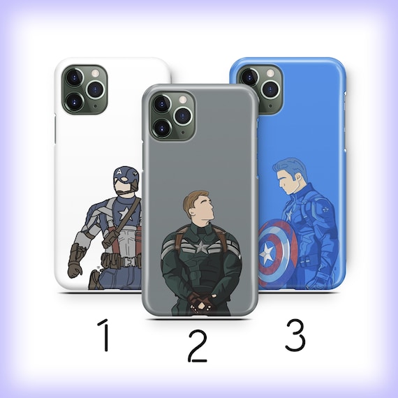 Funda de teléfono Capitán América para Apple iPhone 11, 12, 13