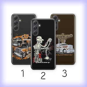 American Truck 5 Phone Case Cover For Samsung A13 A14 A15 A16 A25 A26 A33 A34 A35 A36 A53 A54 A55 A56 A72 A73 + More Models USA Trucker