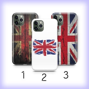 UK Flag 1 Phone Case Cover For Apple iPhone 11 12 13 14 15 16 PRO PLuS MiNI MAX Models United Kingdom England Union Jack British Union Flag