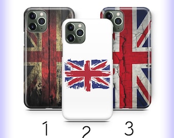 UK Flag 1 Phone Case For Apple iPhone 11 12 13 14 15 16 e 17 Air PRO Plus Mini Max United Kingdom England Union Jack British Union Flag