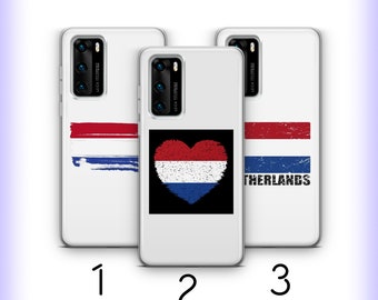 Netherlands Flag 2 Phone Case Cover For Huawei P9 P10 P20 P30 P40 Lite PRO Plus LG G5 G6 Models Holland Flag The Kingdom Of Netherlands Vlag