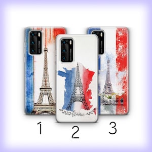 Franse Vlag 2 Telefoon Case Cover Voor Huawei P9 P10 P20 P30 P40 Lite PRO Plus LG G5 G6 Model Vlag Van Frankrijk Coque De Téléphone Drapeau Français