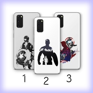 Captain America 3 Phone Case Cover For MANY VARIOUS Samsung Galaxy Models USA American Superhero Super Hero Avengers Steve