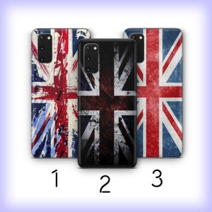 UK Flag 2 Phone Case Cover For MANY VARIOUS Samsung Galaxy Models United Kingdom England The Union Jack British Union Flag