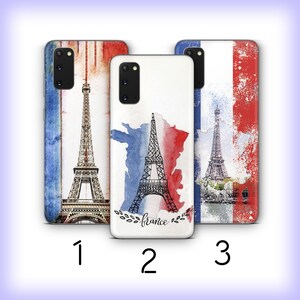 French Flag 2 Phone Case Cover For MANY VARIOUS Samsung Galaxy Models Flag Of France Coque De Téléphone Drapeau Français