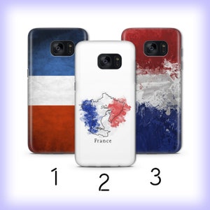 Franse Vlag 1 Telefoon Case Cover Voor Samsung Galaxy S5 S6 S7 S8 S9 Edge Plus LTE NEO Modellen Vlag Van Frankrijk Coque De Téléphone Drapeau Français