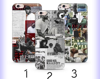 Funda para teléfono Kendrick Lamar 4 para Apple iPhone 5 SE 2020 2022 6 7 8 X Xs XR MaX Plus Modelo USA Rapero Cantante Estrella de MTV Música Rap
