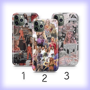 Britney Spears 8 Handytasche Hülle Für Apple iPhone 11 12 13 14 15 16 PRO PLUS Mini MAX Modelle Amerikanische Sängerin Britny Spears Mtv Star Music