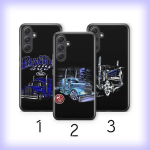 American Truck 6 Phone Case Cover For Samsung A13 A14 A15 A16 A25 A26 A33 A34 A35 A36 A53 A54 A55 A56 A72 A73 + More Models USA Trucker