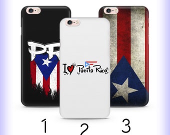 Puerto Rico Flag 2 Phone Case Cover For Apple iPhone 5 SE 2020 2022 6 7 8 X Xs XR MaX PLuS Models USA America Flag Of Puerto Rico Bandera