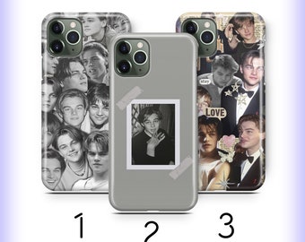 Funda para iPhone 11, 12, 13, 14, 15, 16 y 17 de Leonardo DiCaprio (Air, PRO, Plus, Mini, Max). Actor de cine estadounidense, protagonista de Titanic. Leo Star.