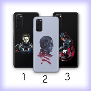 Captain America 9 Phone Case Cover For MANY VARIOUS Samsung Galaxy Models USA American Superhero Super Hero Avengers Steve