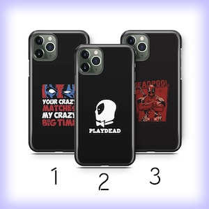 Deadpool 5 Phone Case For Apple iPhone 11 12 13 14 15 16 e 17 Air PRO Plus Mini Max American Superhero Super Hero Avengers Ryan Reynolds