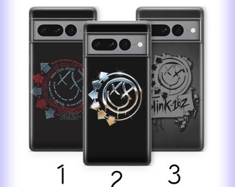 Funda para teléfono Blink182 7 para Google Pixel 6 6A 7 7A 8 8A 9 9A 10 Pro XL Banda de rock estadounidense Blink 182 Música All The Small Things