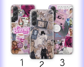 Britney Spears 4 Phone Case Cover For Samsung A14 A15 A16 A17 A25 A26 A33 A34 A35 A36 A53 A54 A55 A56 A72 A73 + More Models American Singer