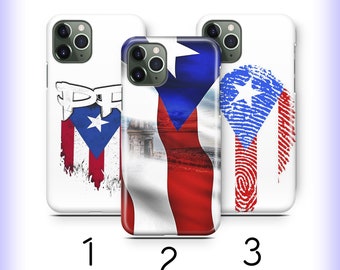 Puerto Rico Flag 1 Phone Case For Apple iPhone 11 12 13 14 15 16 e 17 Air PRO Plus Mini Max USA America Flag Of Puerto Rico Bandera