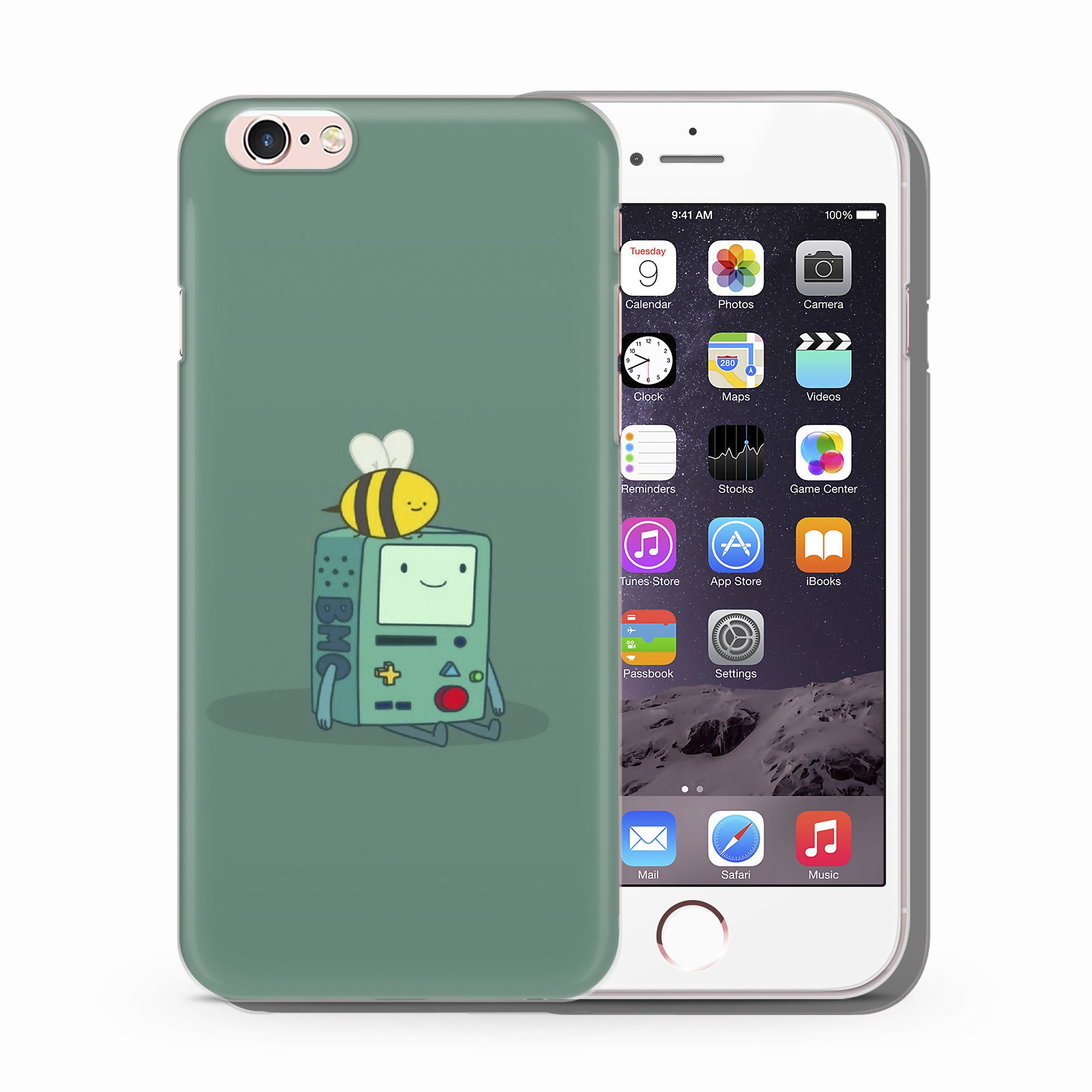 BMO 7 Phone Case Cover for Apple iPhone 5 SE 2020 2022 6 7 8 X Xs