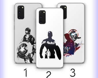 Captain America 3 Phone Case Cover For Samsung Galaxy S20 S21 S22 S23 S24 S25 FE Plus Ultra Edge USA American Superhero Super Hero Avengers