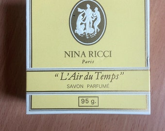 vintage L Air Du Temps Nina Ricci Savon