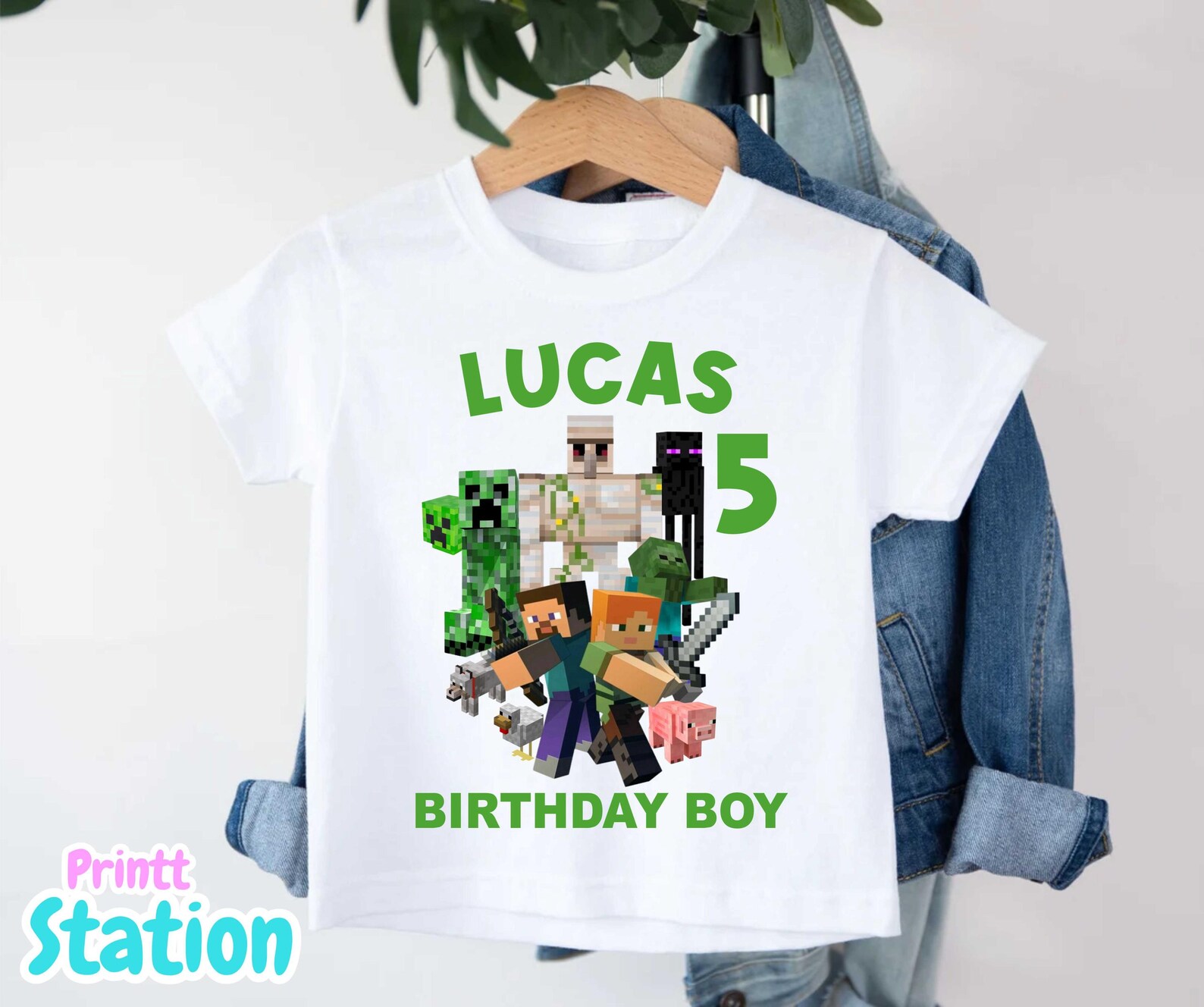 Custom T-Shirts for Birthdays & Special Events
