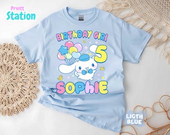 Cinnamoroll T Shirt Sanrio T Shirt Mocha Shirt Cute Puppy
