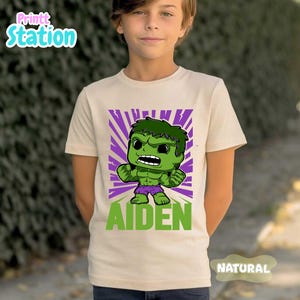 Hulk Birthday Shirt: Personalized Superhero Party, Boys Unisex Tee