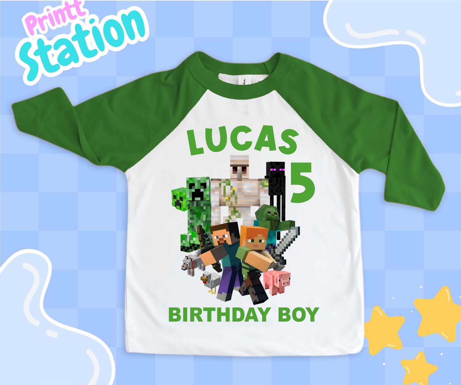 Custom T-Shirts for Birthdays & Special Events