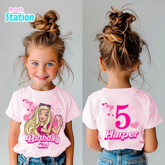 barbie shirt for girl