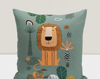 Pillowcase Children Lion - new -