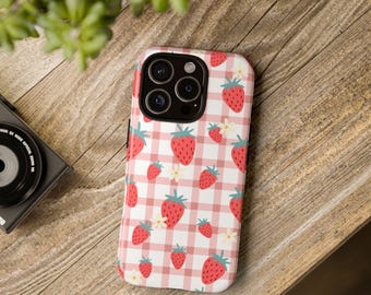 Strawberry Blossom Phone Case