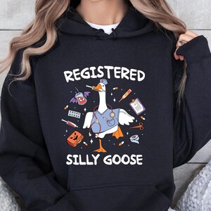 Nurse Silly Goose Sweatshirt, Nursing Student Shirt, Nurse Shirt, Nurse Gift, Nurse Appreciation Shirt, Pediatric Nurse