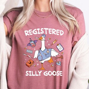 Nurse Silly Goose T-Shirt, Nursing Student Shirt, Nurse Shirt, Nurse Gift, Nurse Appreciation Shirt, Pediatric Nurse