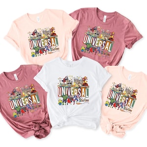 Vintage Universal Studios Shirt, Universal Studios Family Vacation 2024, Universal Studios Trip Shirt, Family Trip Top, 2024 Vacation Shirt
