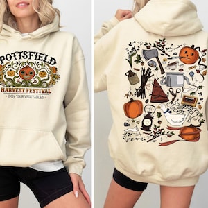 Sweat-shirt Fête des récoltes de Pottsfield, chemise murale sur le jardin, chemise Pottsfield, chemise d'Halloween, costume d'Halloween, vêtements d'Halloween