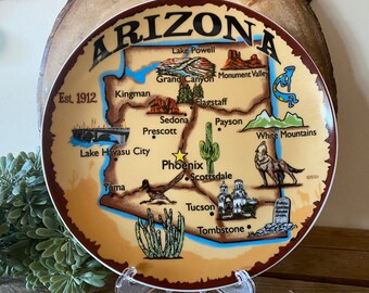 Arizona collectors plate
