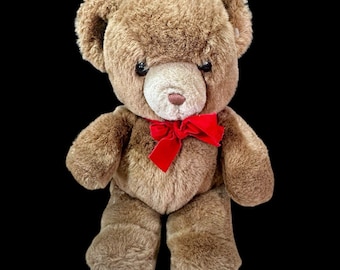 〇1986年ビンテージGEAR BEAR by GUND ガンド社ベア2体セット ❤️ Gund GEAR BEAR ❤️ Vintage 1986 Teddy Bear with Bow
