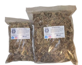 Musgo sphagnum de fibra larga