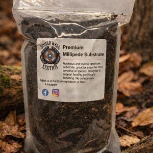 Premium Millipede Substrate – Natural Detritivore Soil Mix for Healthy Growth & Breeding