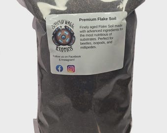 Premium Flake Soil Fermented Hardwood Substrate for Beetle Larvae Rhinoceros Stag Beetles Isopods Millipedes