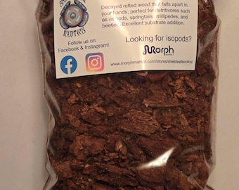 Verrot hardhout brokkelt af