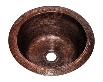 COPPER BATHROOM SINK 1327H