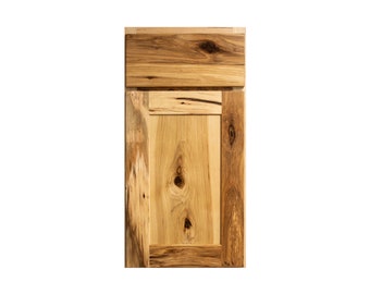 Knotty Hickory Kitchen Cabinets  and Bathroom Vanities Door Sample