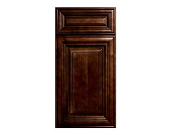 Bristol Chocolate Kitchen Cabinets  and Bathroom Vanities Door Sample