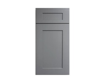 Shaker Grey Kitchen Cabinets  and Bathroom Vanities Door Sample