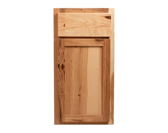 Rustic Hickory Kitchen Cabinets  and Bathroom Vanities Door Sample