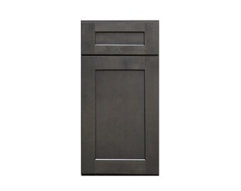 Shaker Cinder Kitchen Cabinets  and Bathroom Vanities Door Sample