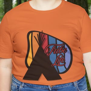 Tribe Life Retro tee|Native American Indian apparel|Native Heritage and Tribal pride|American Indian tshirt|Indigenous culture|Native gifts