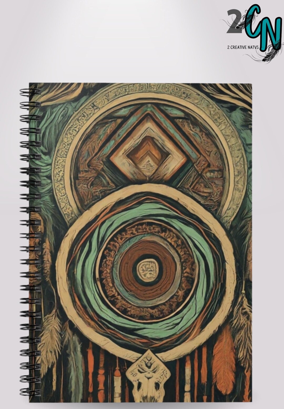 First Nations Notebook Native American Abstract Spiral Notebook|ruled Line Indigenous Artwork ...